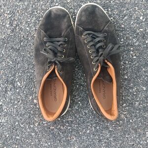 Cole Haan Black Suede Sneakers